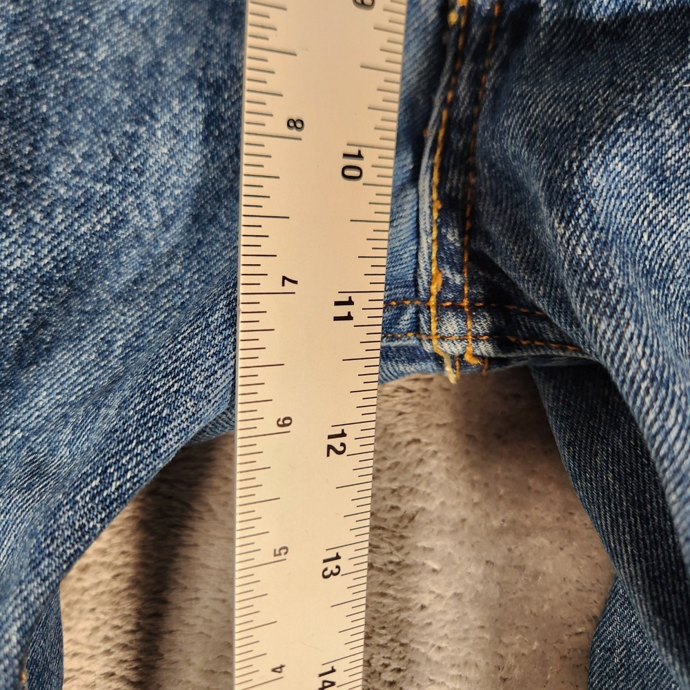 Levi's 505 Jeans Men's‎ 34X32 Blue Excellent Regular Fit Straight Leg 00505-4891 - Picture 3 of 13